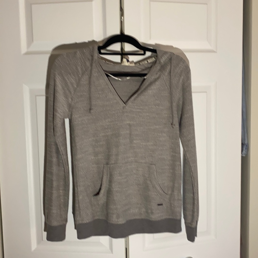 Gray Roxy lightweight hoodie size small